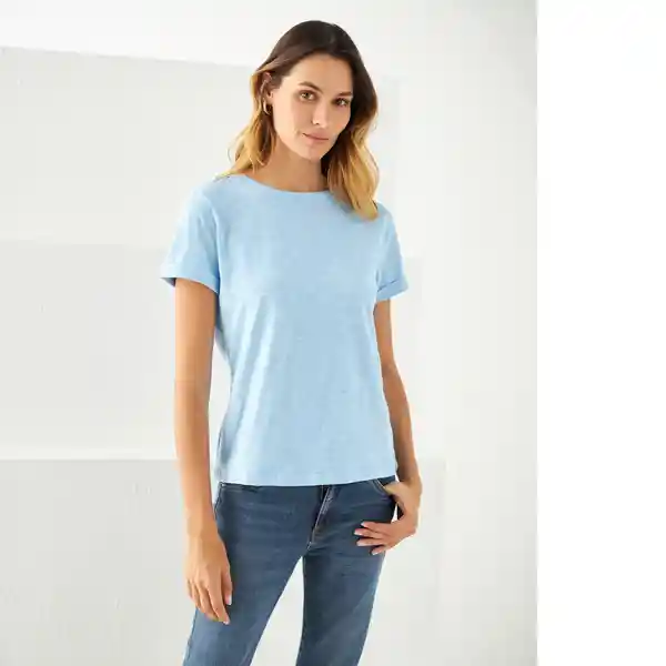 Camiseta Azul Talla S 144214 601F022 Esprit