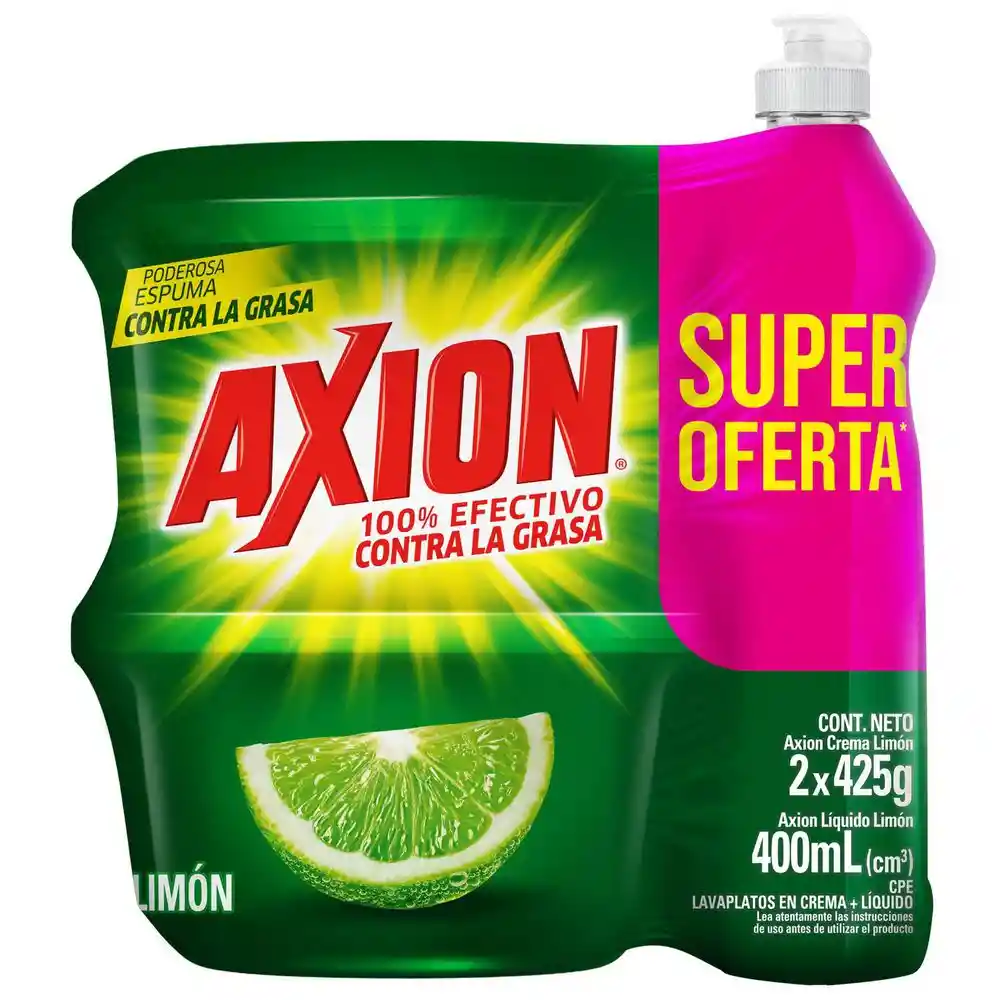 Oferta Lavaloza Crema Mas Liquido Axion 61035172