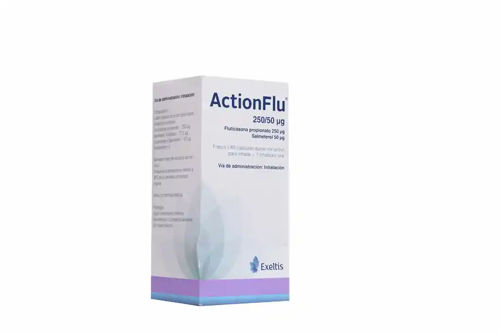 Actionflu 250/50Mcg Fc+Inhx60Cap Exe
