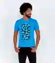 Typer Camiseta Azul Talla XL 825105