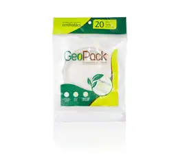 Geopack Platos Ecológicos Desechables a Base de Caña de Azúcar