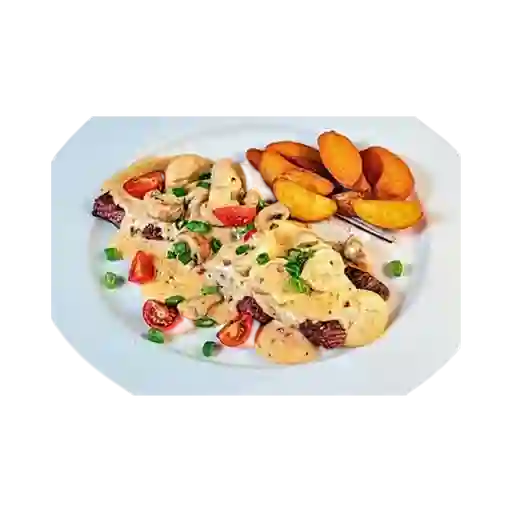 Lomo champiñón