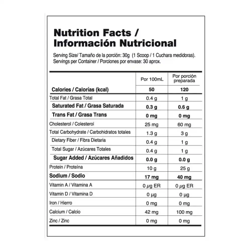 Proteina Vitanas Whey Elite Vainilla