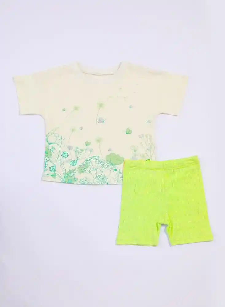 Conjunto Corto 1t-verdeclar