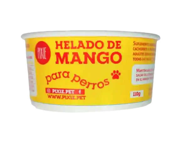 Pixie Helado Para Perro de Mango