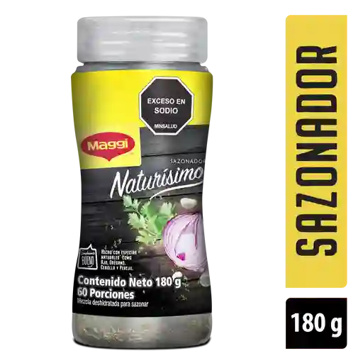 Sazonador MAGGI Naturísimo con especias naturales x 180g