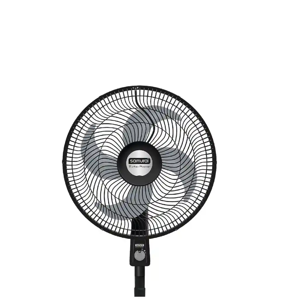 Ventilador Samurai Turbo Power Pedestal Negro