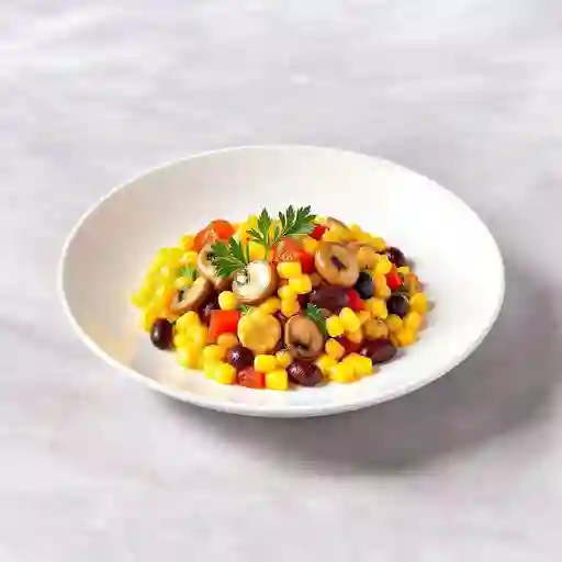 Mazorca desgranada vegetariana