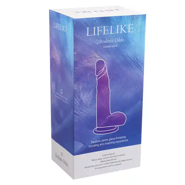 Luminous Dildo 7 Blue