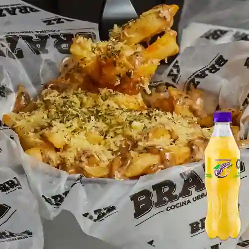 Combo Papas Trufadas + Quatro Original 400ML
