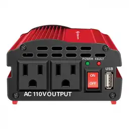 Steren Inversor de Voltaje Automotriz 12Vcd a 110V 600W