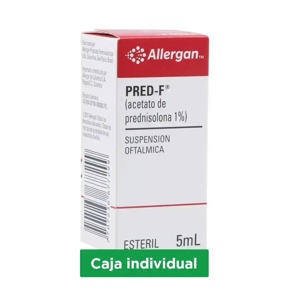 Pred-F Suspensión Oftálmica (1 %)