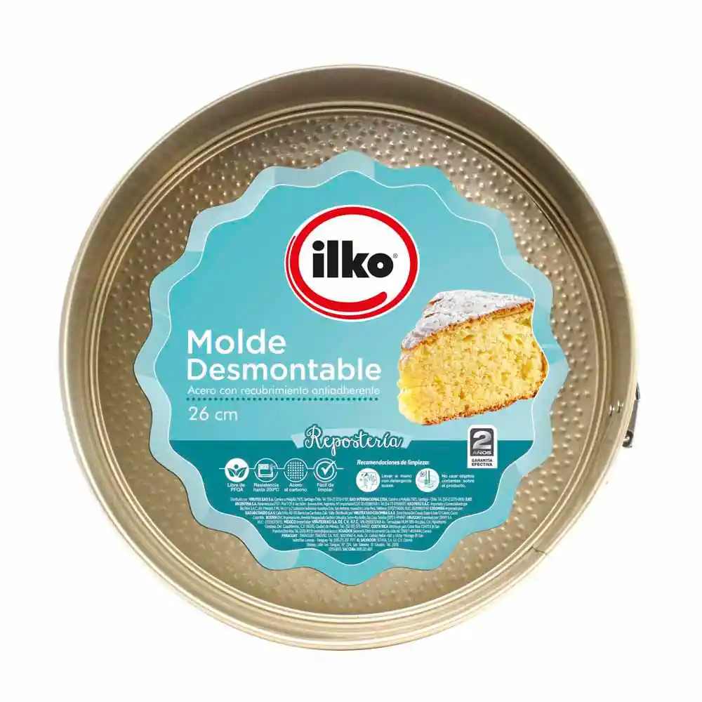 Ilko Molde Dsgn Non Stick Cierre Palanca