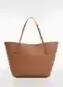 Bolso G Rodri Camel Talla 99 Mujer Mango