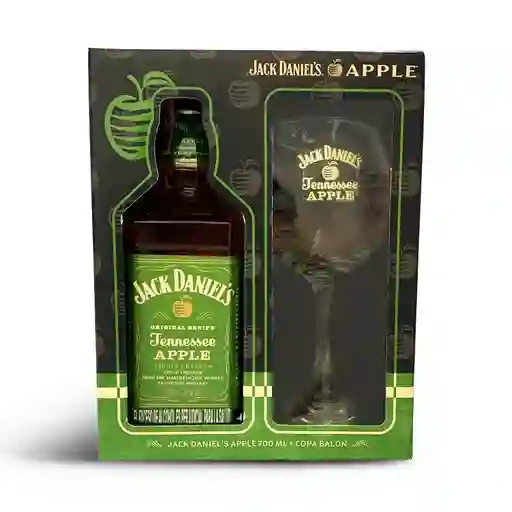 Vap Jack Apple + Jack Daniels Copa Balón (700 Ml)
