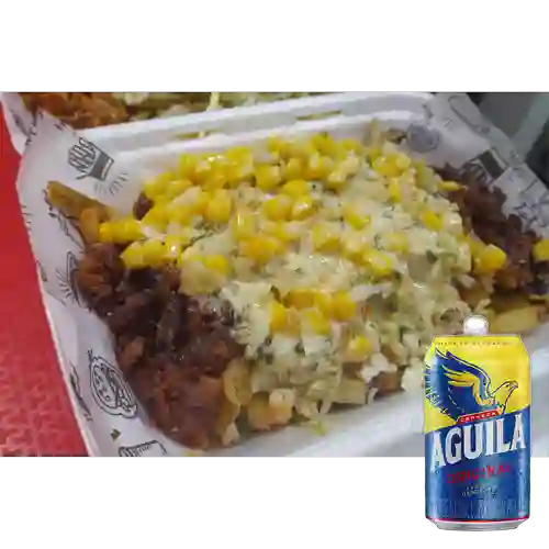 Combo Papalas Mixtas + Aguila 355 ml