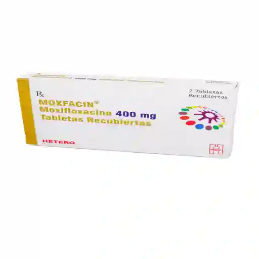 Moxfacin Moxifloxacino (400 mg)