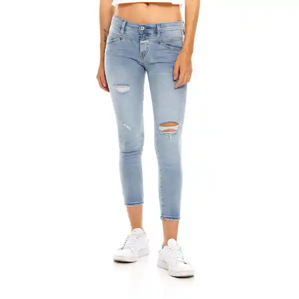 Marithe Francois Girbaud Jean Pedal Mujer Talla 10