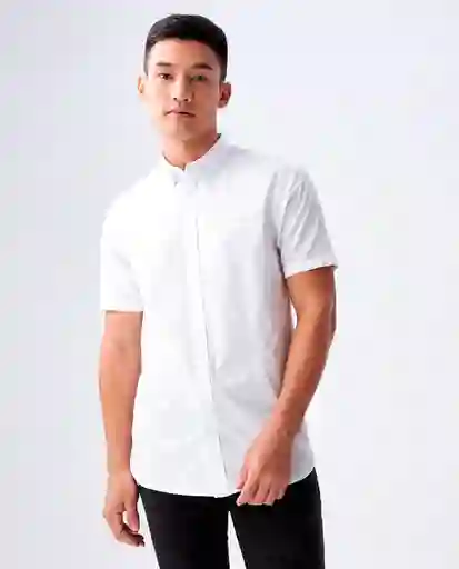  Camisa Hombre Blanco Talla M 810D002 AMERICANINO 