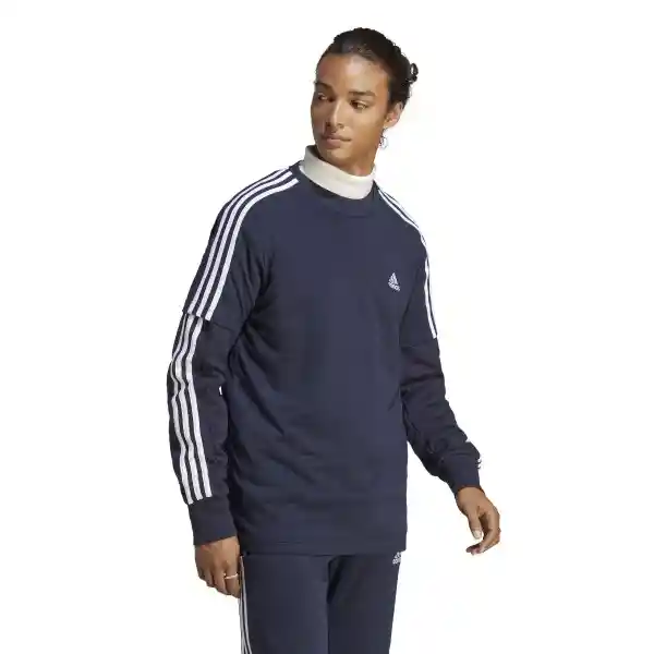 Adidas Camiseta M 3s Sj T Para Hombre Azul Talla L