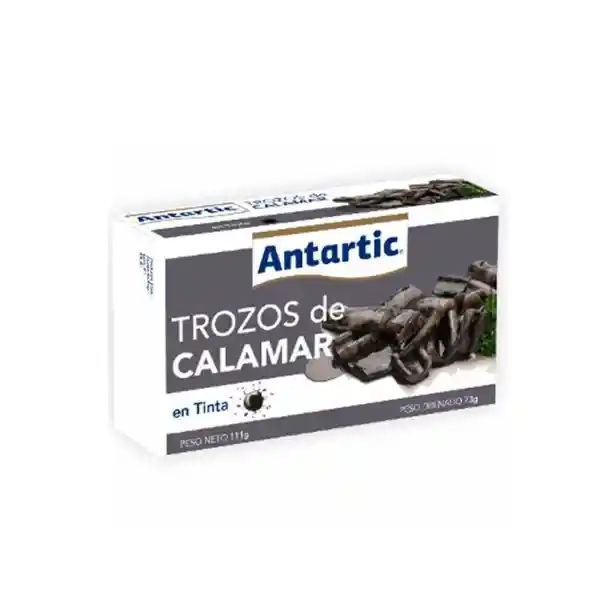 Antartic Calamar en Trozos en Tinta