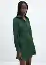 Vestido Slay-w Verde Talla XL Mujer Mango