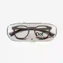 B+D Gafas Reading Dot Gris + 2.00