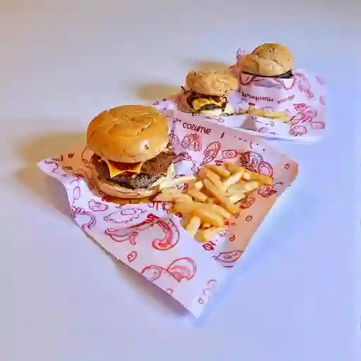 Hamburguesas Mini Hamburguesas