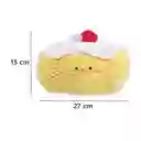 Peluche Tarta de Fresa Amarilla Serie Dessert Miniso