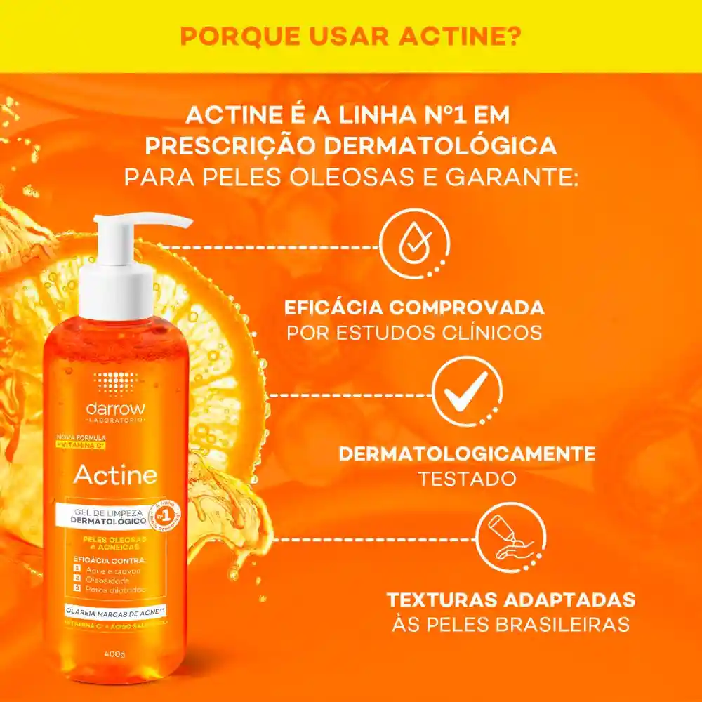 Actine Gel Limpiador Dermatológico