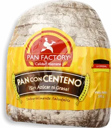 Pan Factory Con Centeno Sin Azucar