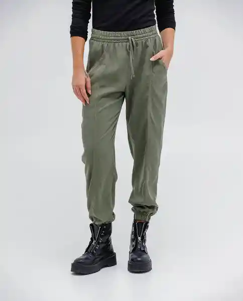 Pantalón Verde Talla 14 260f001 Rifle