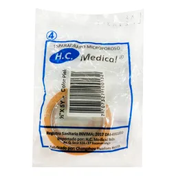 Micropore Piel Hc Medical ½ X 5 Yds