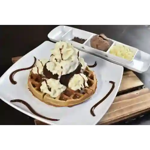 Waffle Personal Brownie