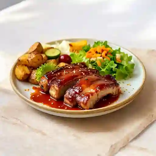 270 Gr Costilla En Bbq