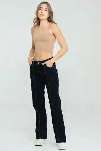 Jeans Straight Velvet