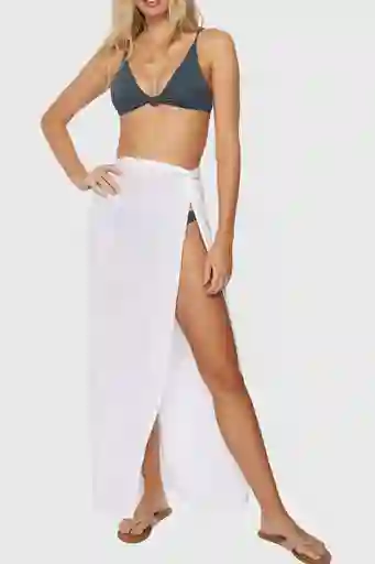 Salida de Baño Hanalei Skirt Mujer White Talla L Oneill