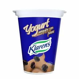   Klarens  Yogurt Arequipe Con Pasas 