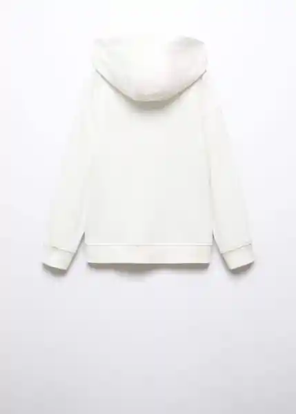 Sudadera Sport Off White Talla 08 Niños Mango