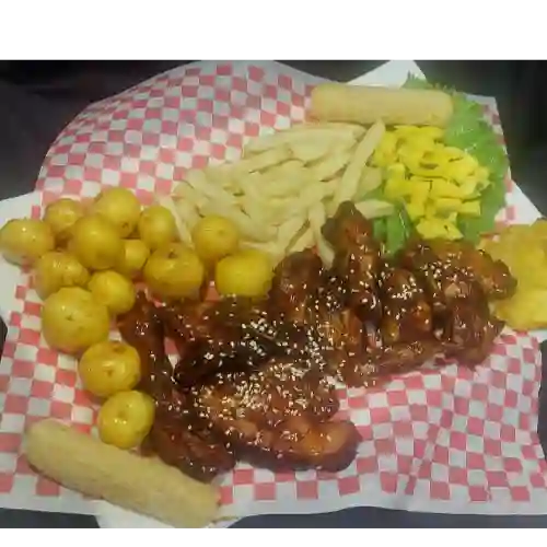 Mix Costillas y Alitas California