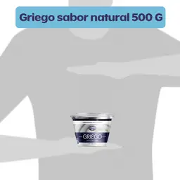 Yogurt griego Alpina Natural Sin Azúcar Vaso 500 g