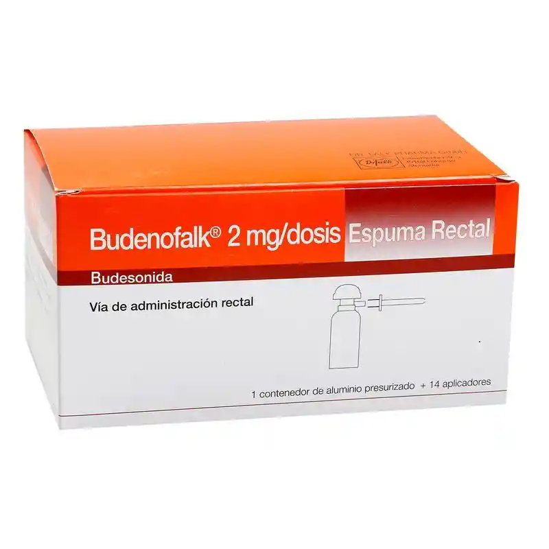 Budenofalk Espuma Rectal (2 mg)