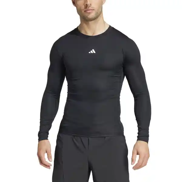 Adidas Camiseta Tf Ls Tee Para Hombre Negro Talla XL