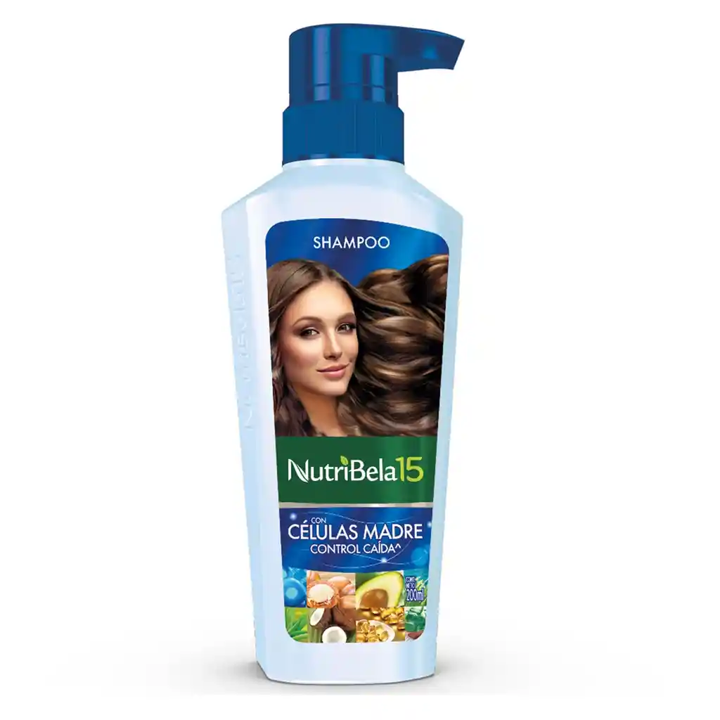 Shampoo Nutribela Celulas Madre Control Caida