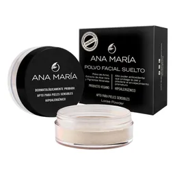 Polvo Ana Maria Facial Arroz Extracto Aloe (18 Gr)