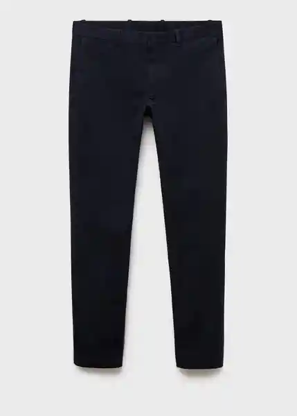 Pantalón Barna Navy Talla 40 Hombre Mango