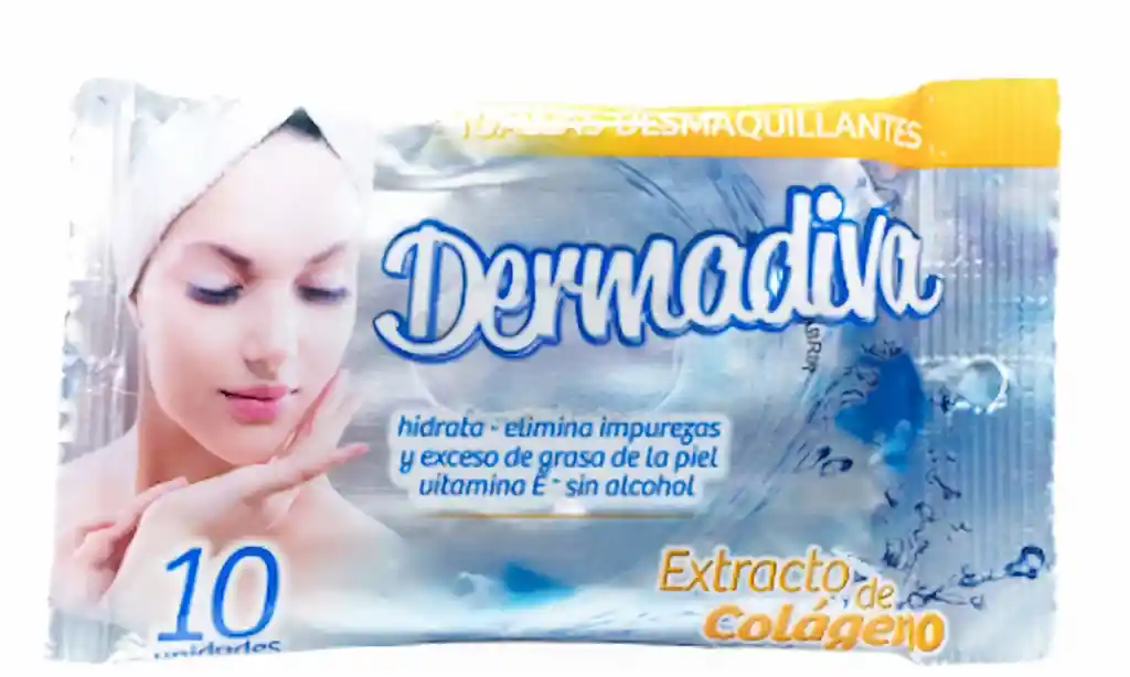Dermaviva Toallitas Desmaquilladoras Colageno