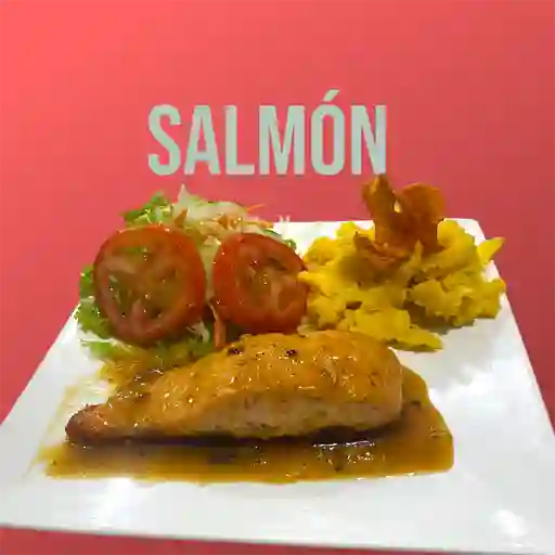 Salmón en salsa maracuya