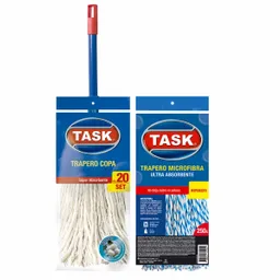 Task Trapero Algodón Con Repuesto No. 20
