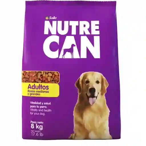 Nutrecan Alimento para Perros Adultos Razas Medianas Premium